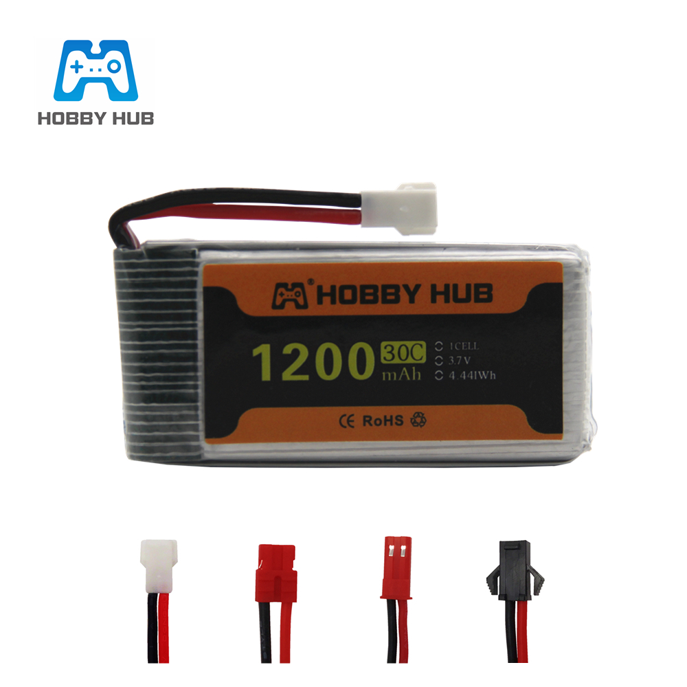 Rc Hobby Hub - Akumulator Lipo 3,7 V 1200 mAh
