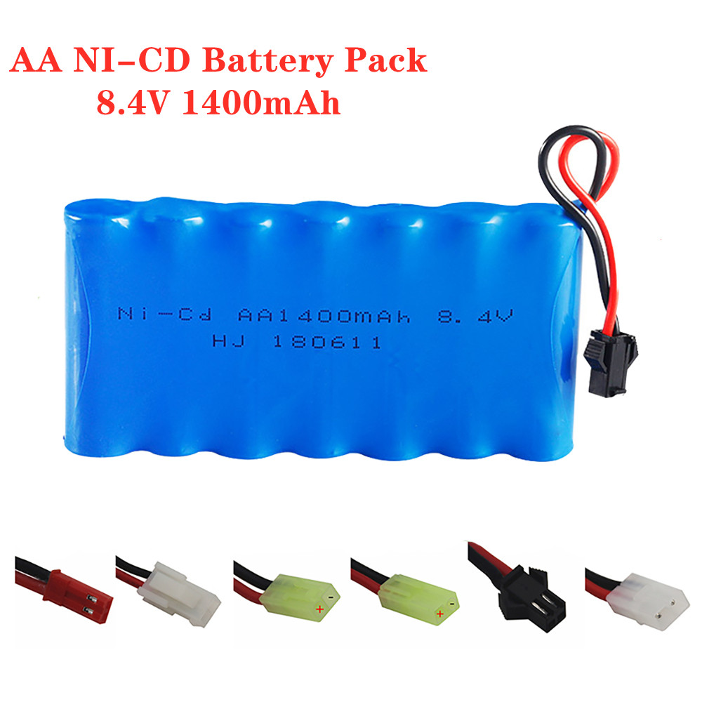 Rc Hobby Boat - 8.4V 1400mah ni-cd ładowalny akumulator na