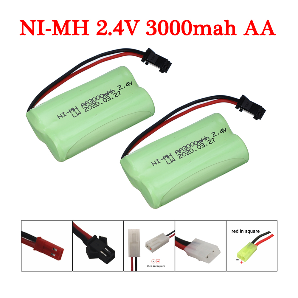 Rc Hobby Boat - 2.4V 3000mah NIMH AA akumulator do