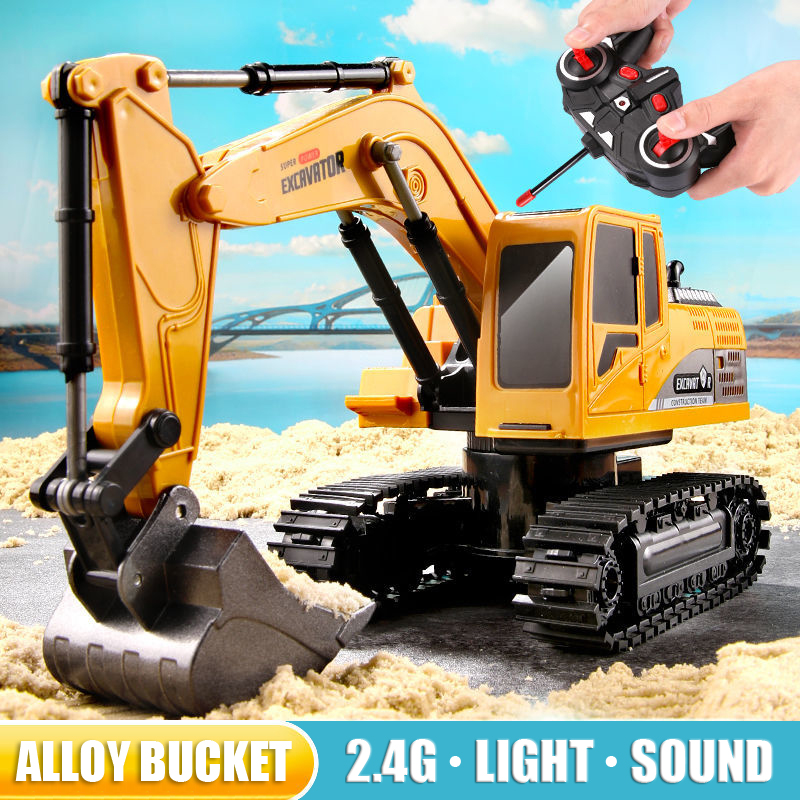 Rc Hobby Excavator - Koparka RC 2.4Ghz 6 kanałów 1:24