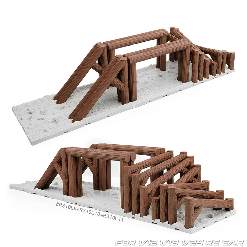 Symulowane drewniane kołce dro – Rc Hobby Track recenzja i cena