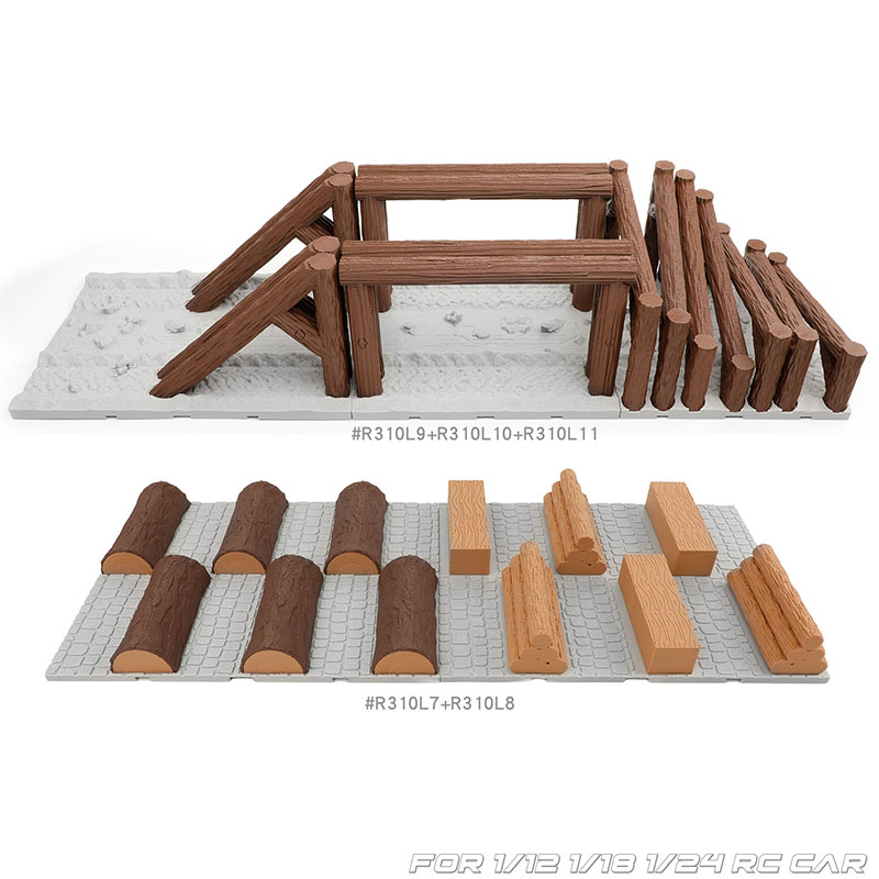 Symulowane drewniane kołce dro – Rc Hobby Track recenzja i cena