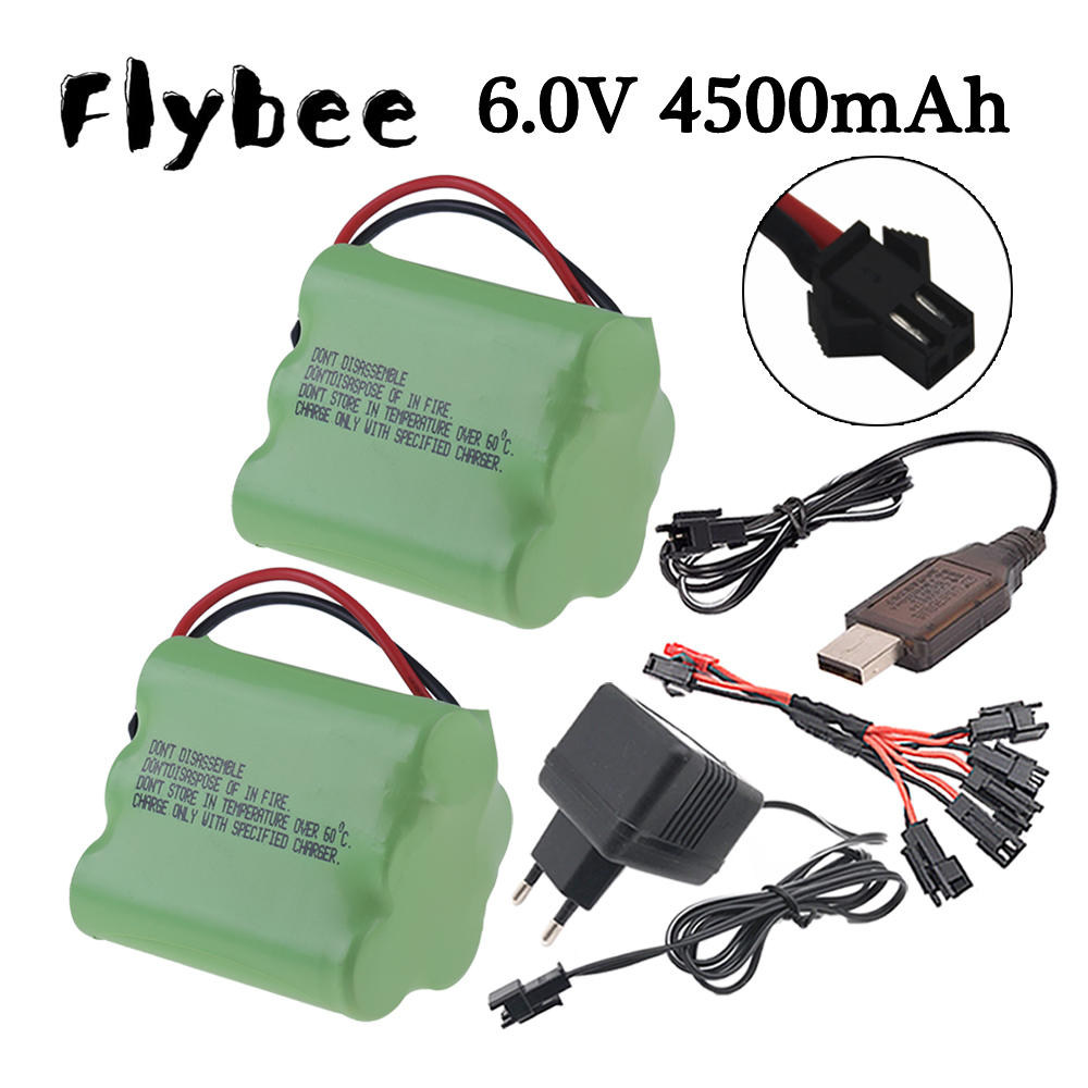 Akumulator Ni-MH 6 V 4500 mAh  – Rc Hobby Boat recenzja i cena