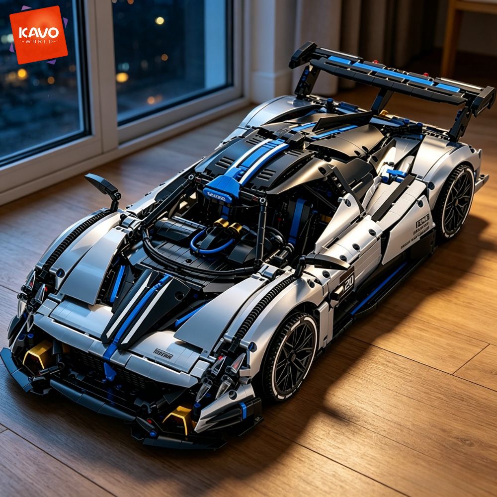 KAVOWORLD 3526 elementów Srebr – Rc Hobby Track recenzja i cena