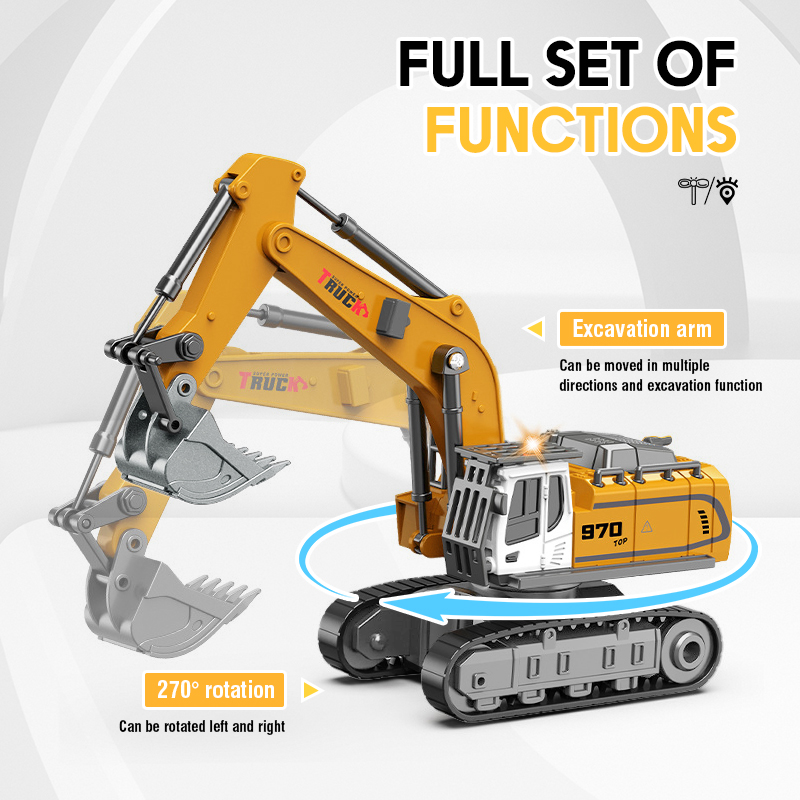 Model mini koparki zdalnie ste – Rc Hobby Excavator recenzja i cena