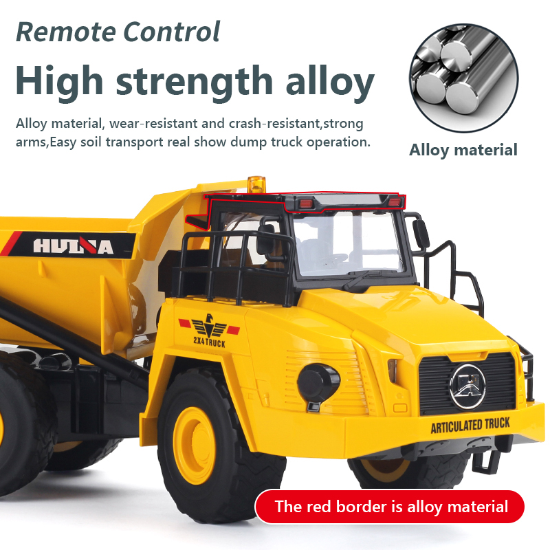 1/18 Rc Truck Dumper Huina 155 – Rc Hobby Excavator recenzja i cena