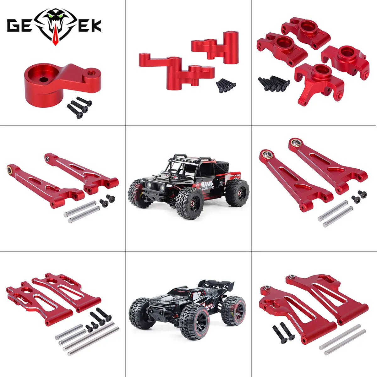 Zestaw aluminiowych kielichów  – Rc Hobby Kit recenzja i cena
