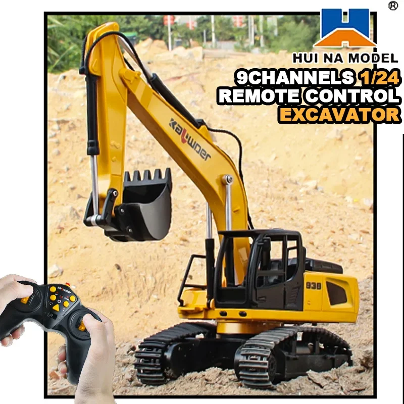 Huina Rc Excavator 1/24 9Ch Zd – Rc Hobby Excavator recenzja i cena