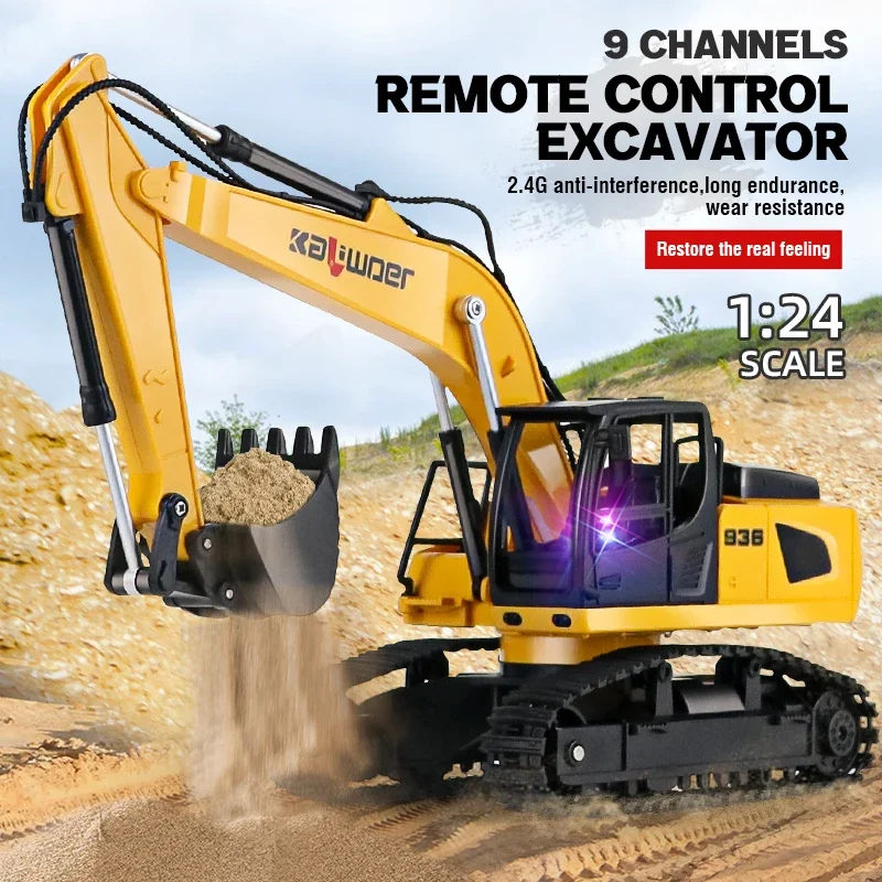 Huina Rc Excavator 1/24 9Ch Zd – Rc Hobby Excavator recenzja i cena