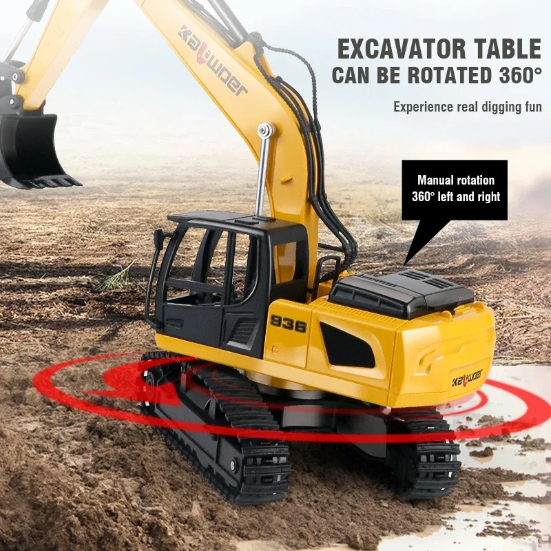 Huina Rc Excavator 1/24 9Ch Zd – Rc Hobby Excavator recenzja i cena