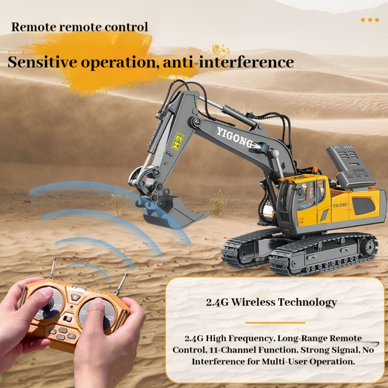 YIGONG Stopowy zdalnie sterowa – Rc Hobby Excavator recenzja i cena
