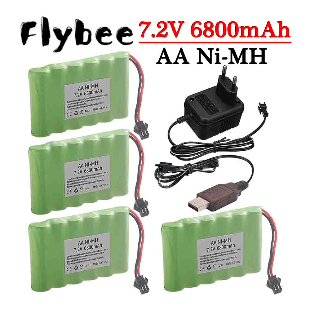 Akumulator Ni-MH 7.2V 6800mAh  – Rc Hobby Boat recenzja i cena