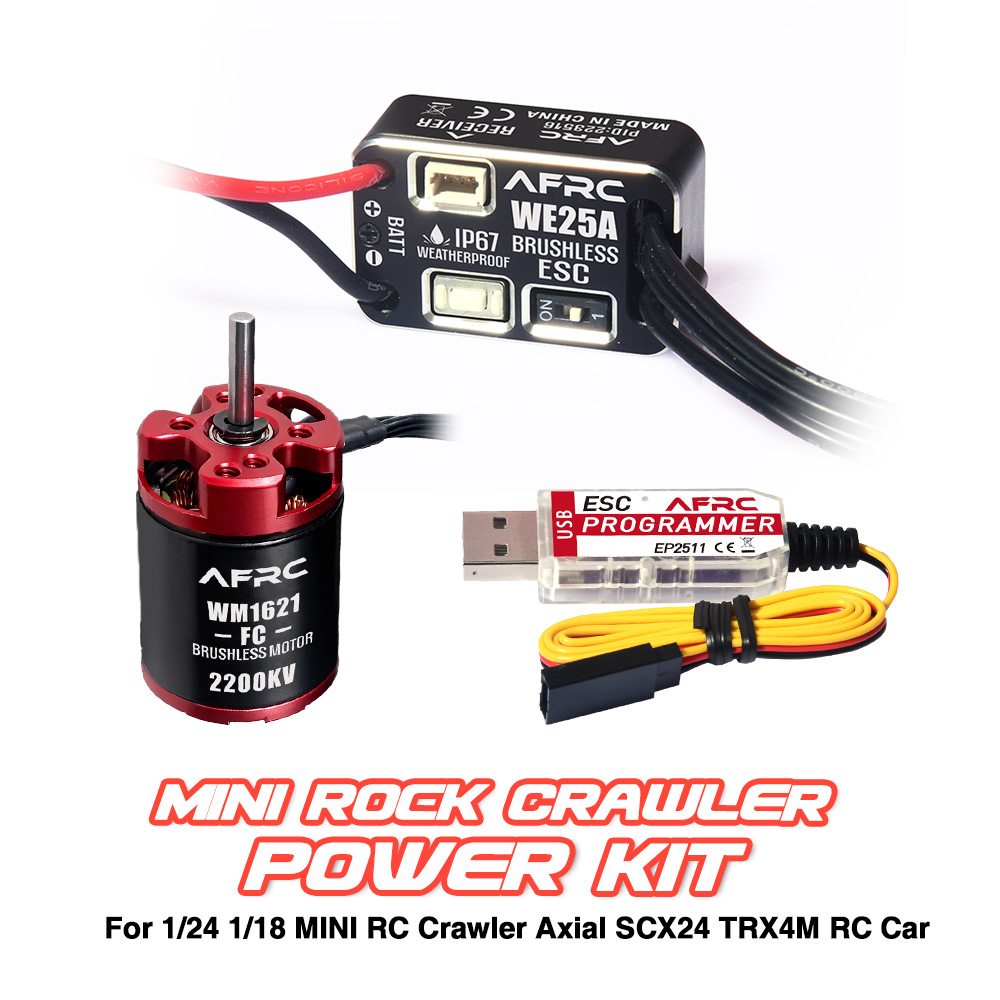 Zestaw ESC AFRC 25A Bezszczotk – Rc Hobby Kit recenzja i cena