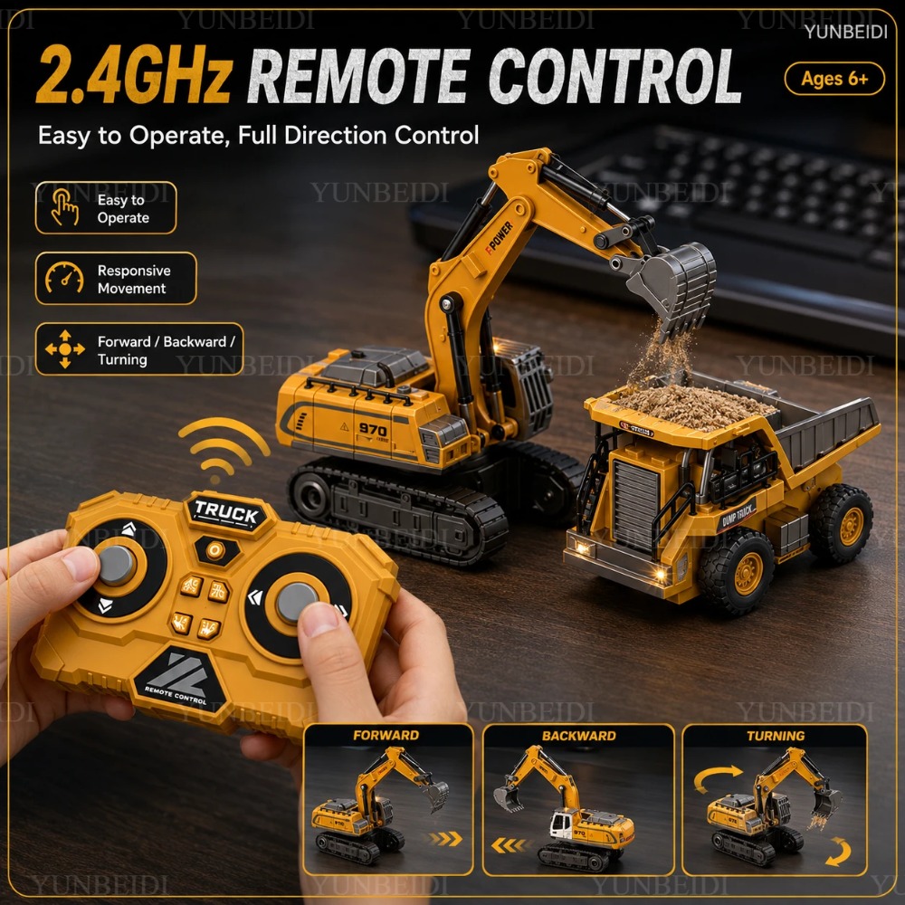 Zdalnie sterowany mini samochó – Rc Hobby Excavator recenzja i cena